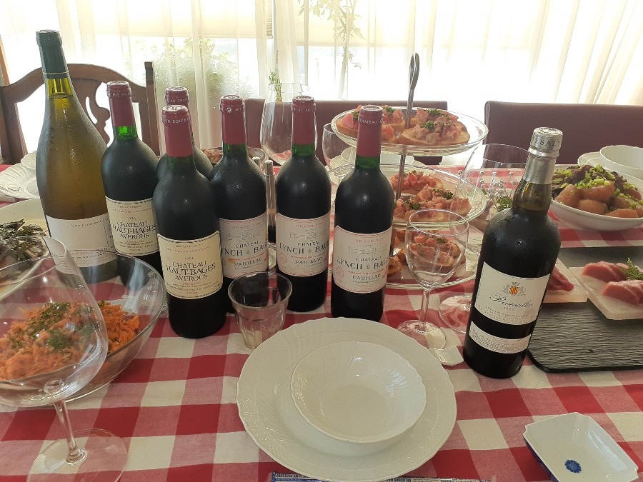 1929年ワイン+国際線ファーストクラスのワイン🍷で会食