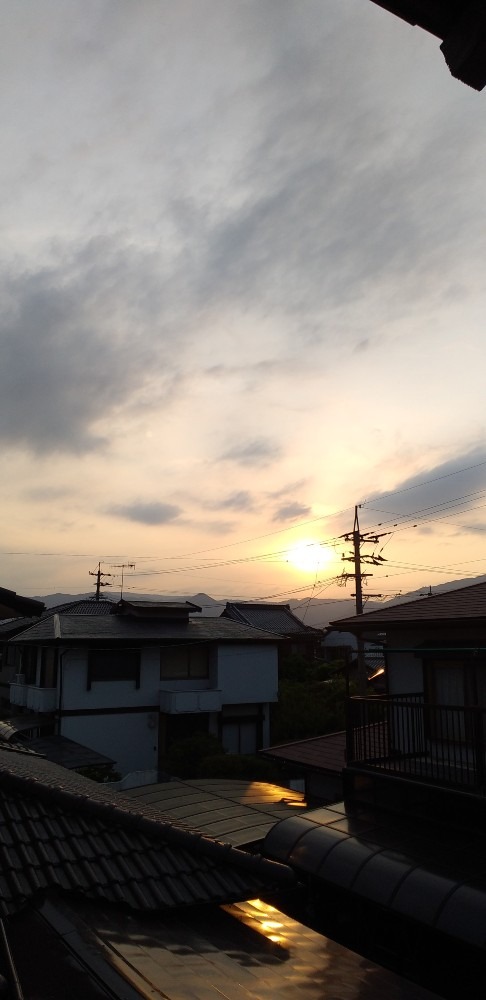 6/9　夕空