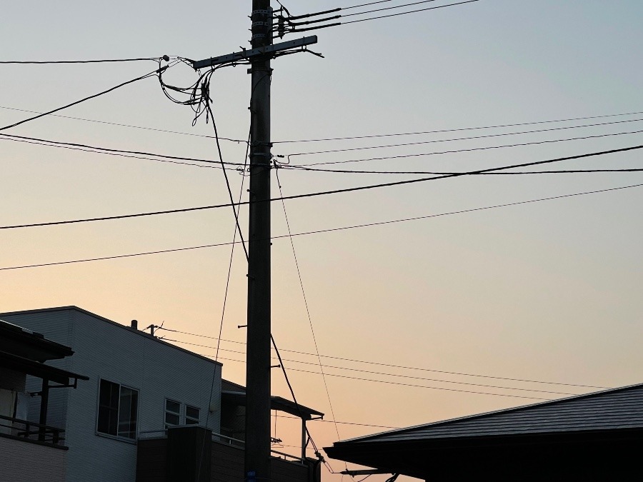 日の出時刻の空