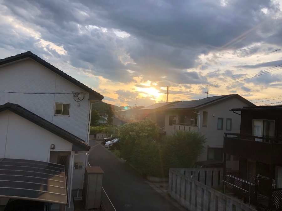 ✨今日の夕陽✨