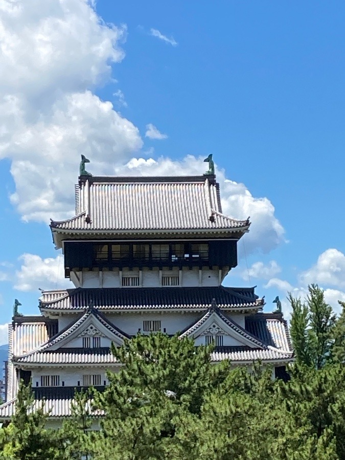 リバウォークからの小倉城🏯