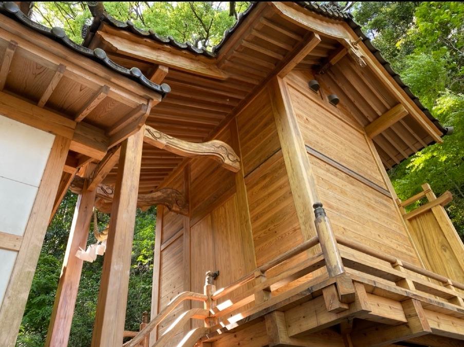 神代の神社⛩