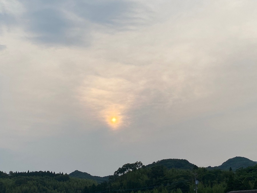 今朝の空