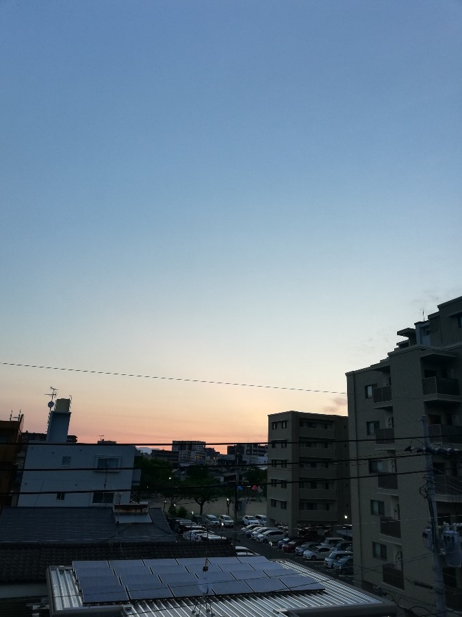 5時15分の空!