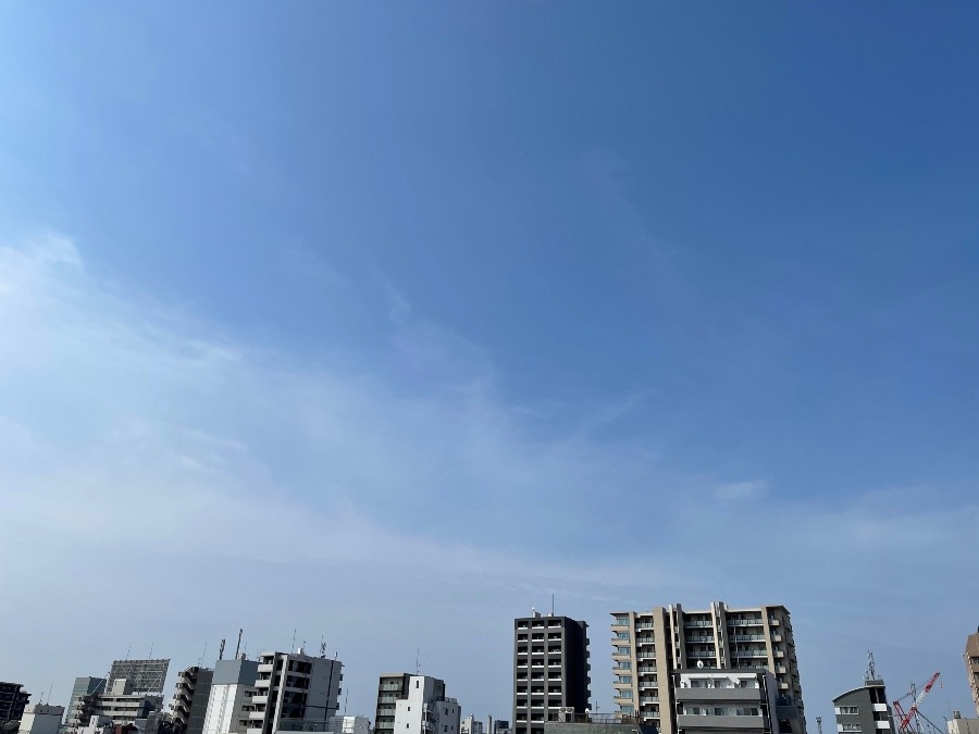 6月18日　今日の空☀️