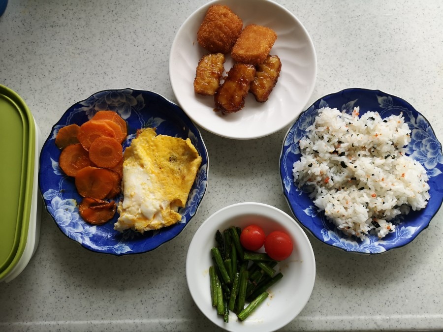 今日の息子弁当✨　