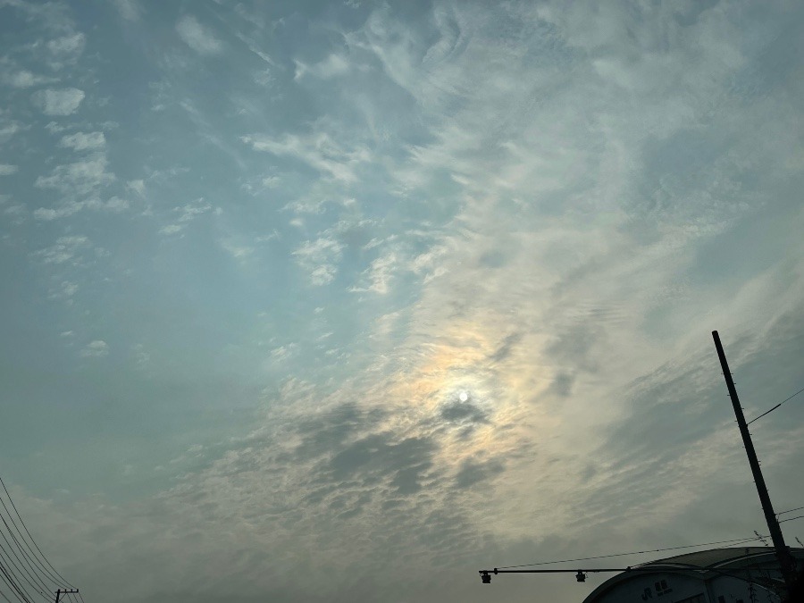 今日の広島の空😆😆