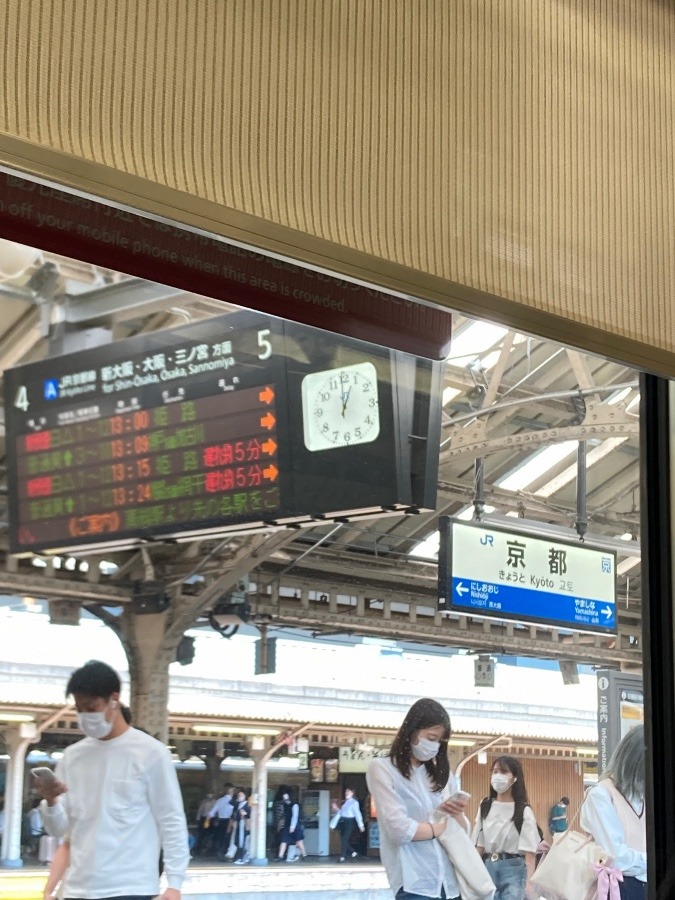 JR.京都駅❣️