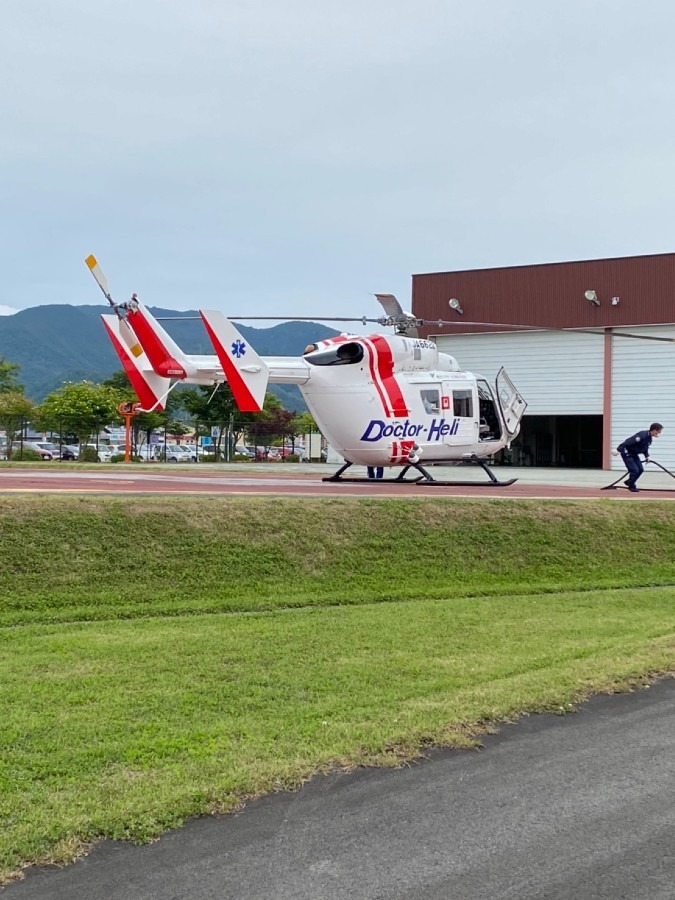 ドクターヘリ に遭遇🚁