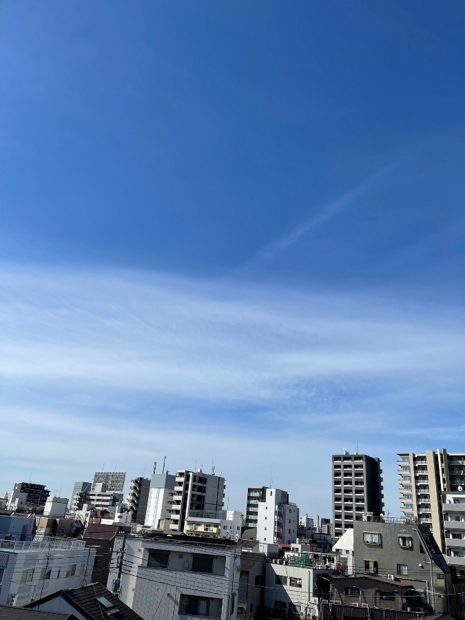 東京北区　朝の空☀️