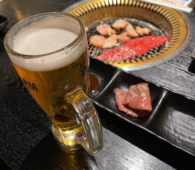 久しぶりの乾杯