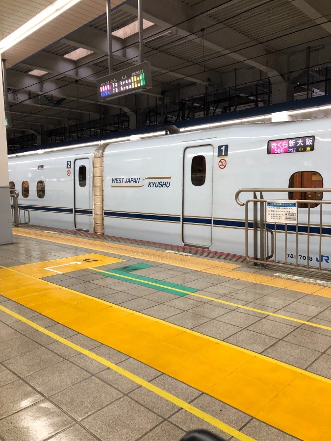 熊本駅から　さくらの乗車