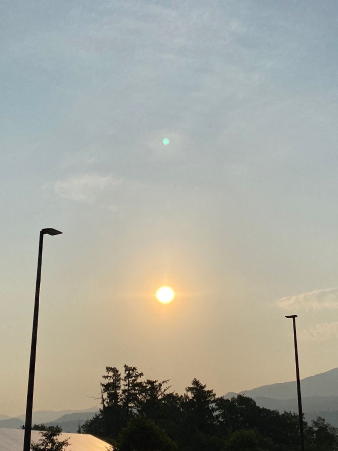 朝、5時30分の太陽☀️