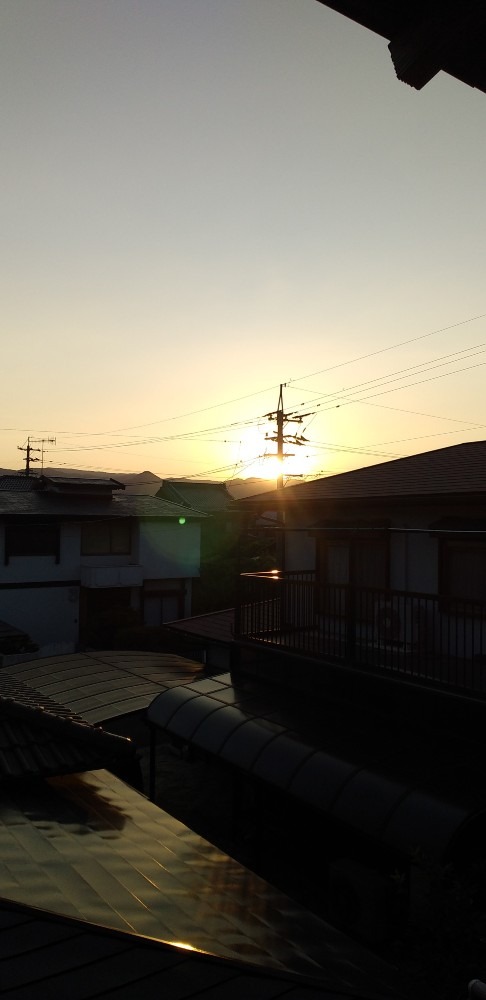 6/8　夕空