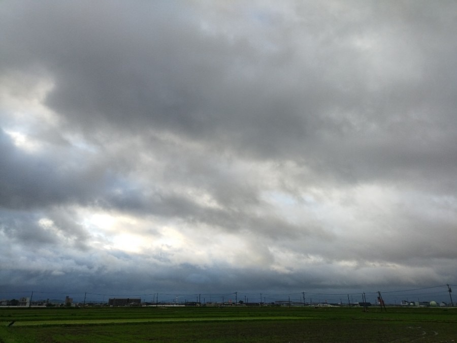 都城市（2022/6/22）今朝は曇り空😅❗