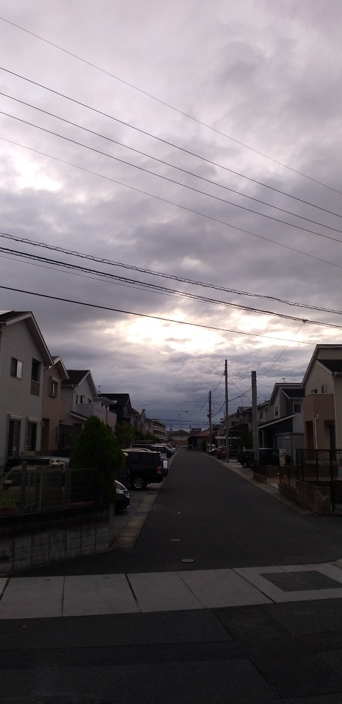 6/26　今朝の空