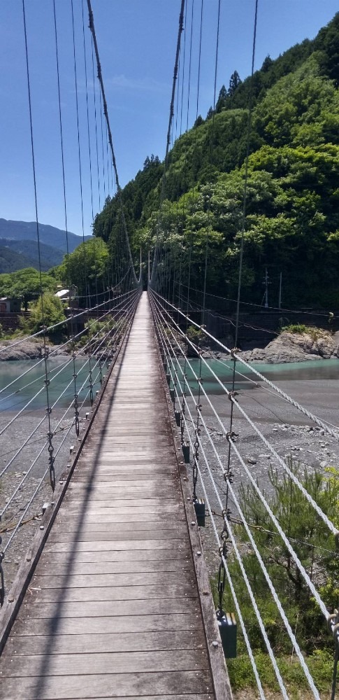 あぷとライン両国駅にある吊り橋はペット同伴可能