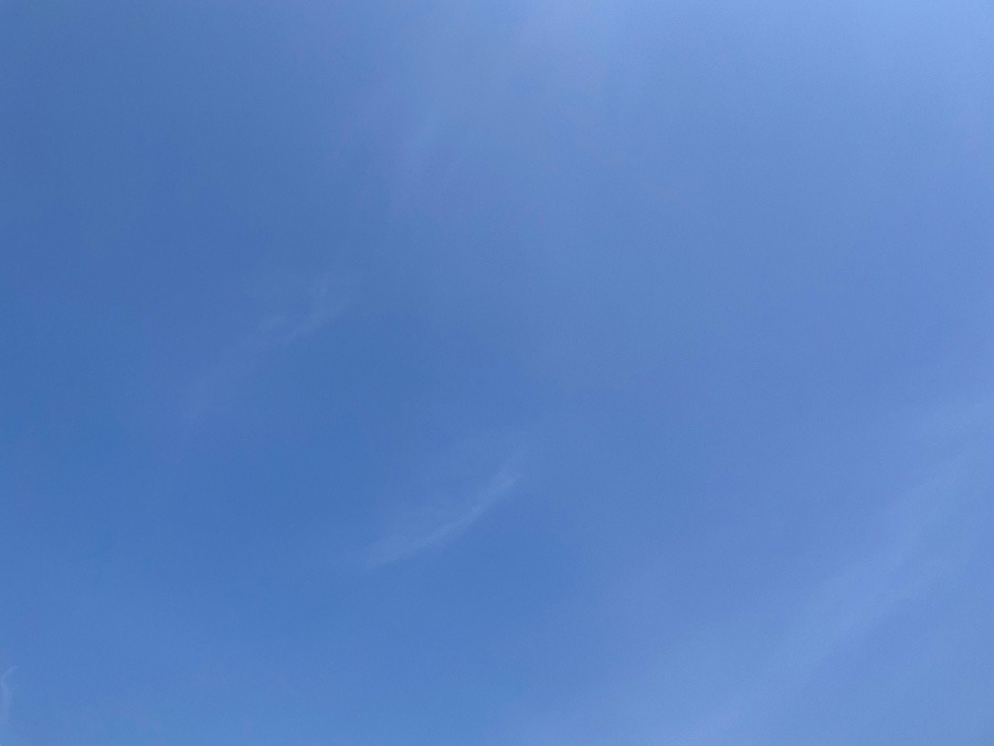 朝の空　9：00