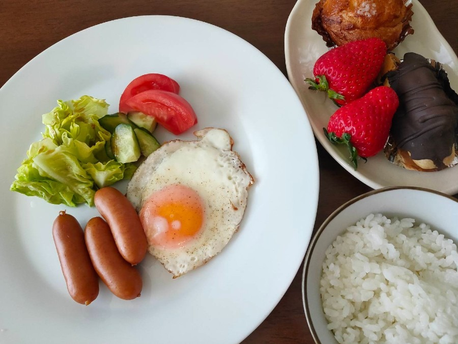 今日の朝ごはん♪