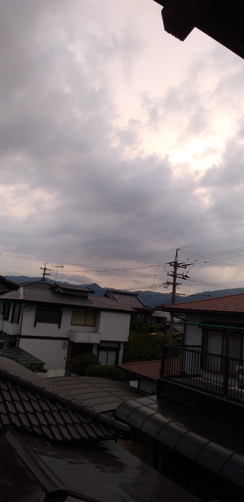 6/15　夕空