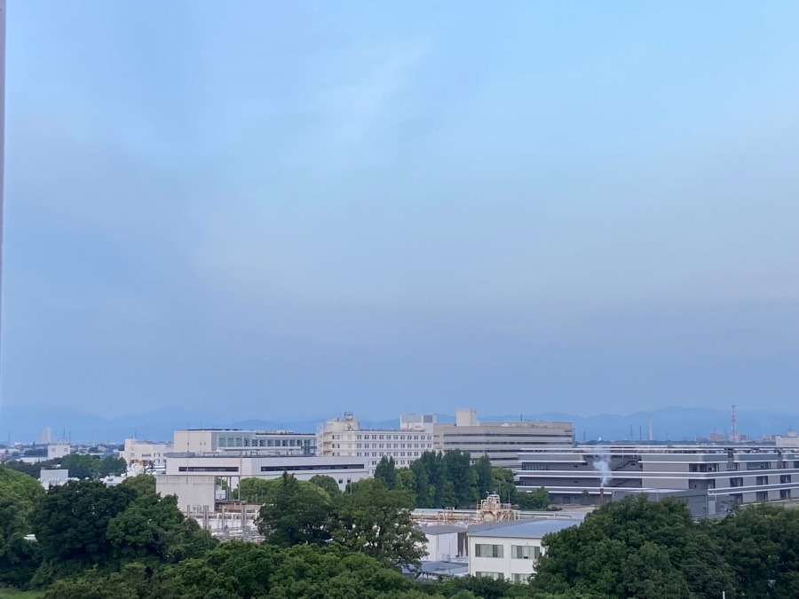 今朝の富士山