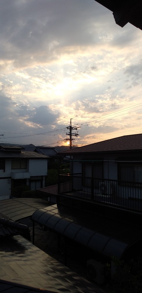 6/7  　夕空