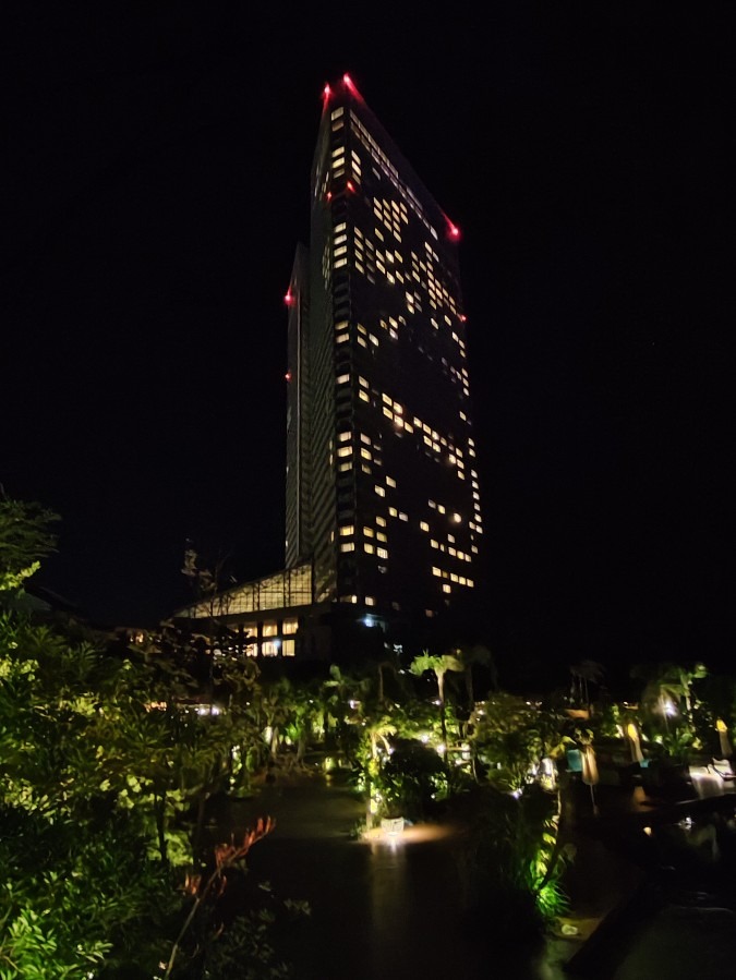 シェラトンホテルの夜景🌃