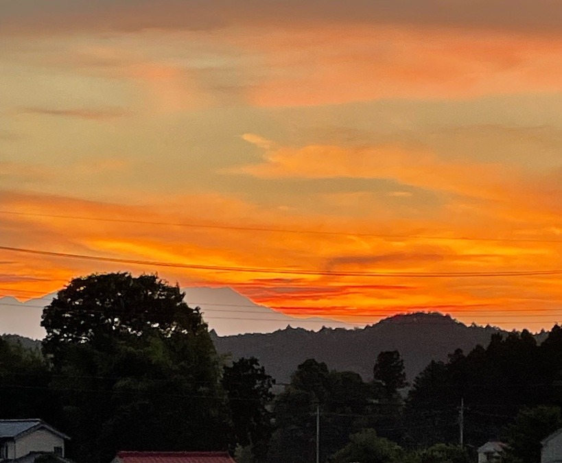 夕方の空