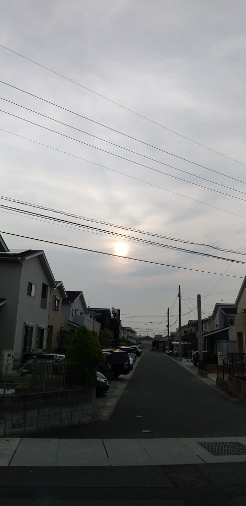 6/16　今朝の空