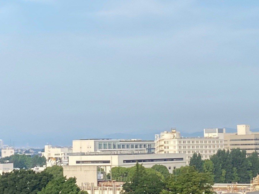 今朝の富士山