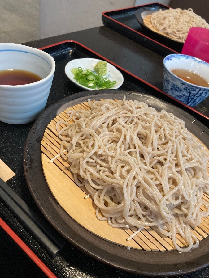 今日は篠栗でざる蕎麦