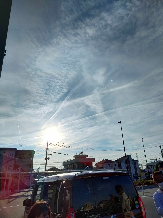 飛行機雲ショー