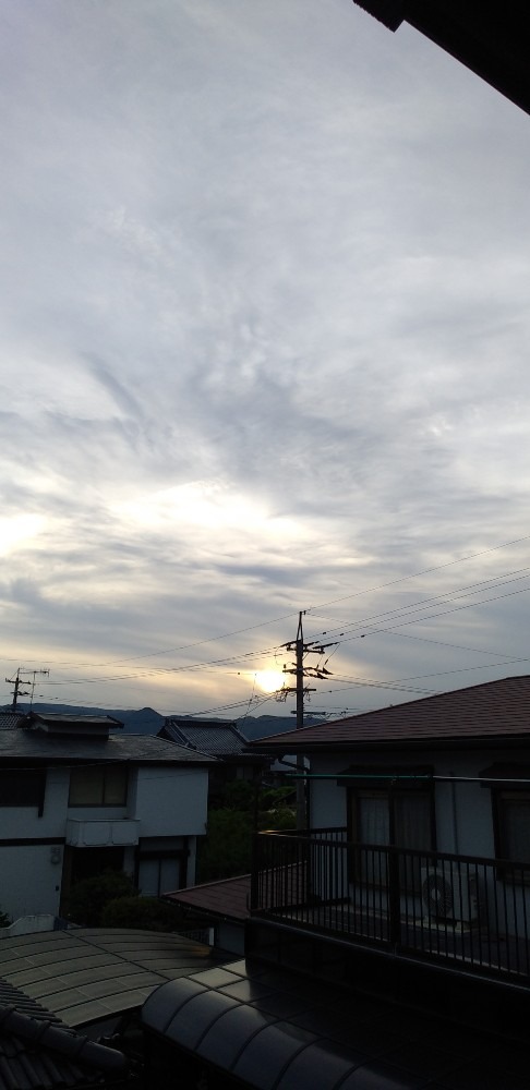 6/4　夕空