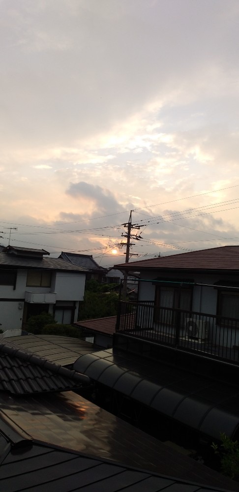 6/11　夕空