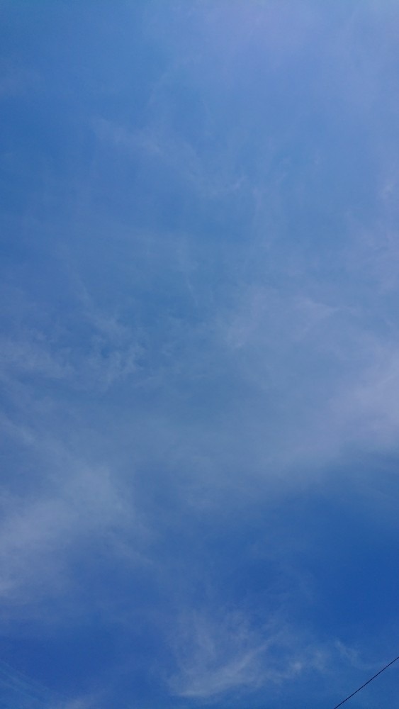 今の空〜