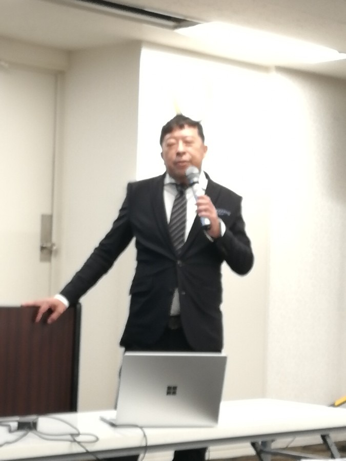 山ノ内CEO 初の講演会
