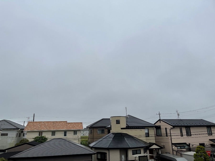 今朝の空　茨城県鹿嶋市です。