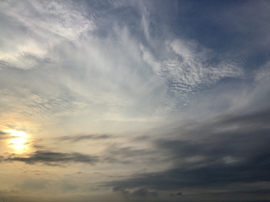 今の空