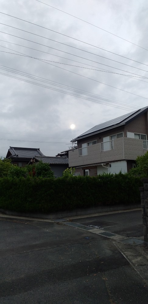 18時頃の空