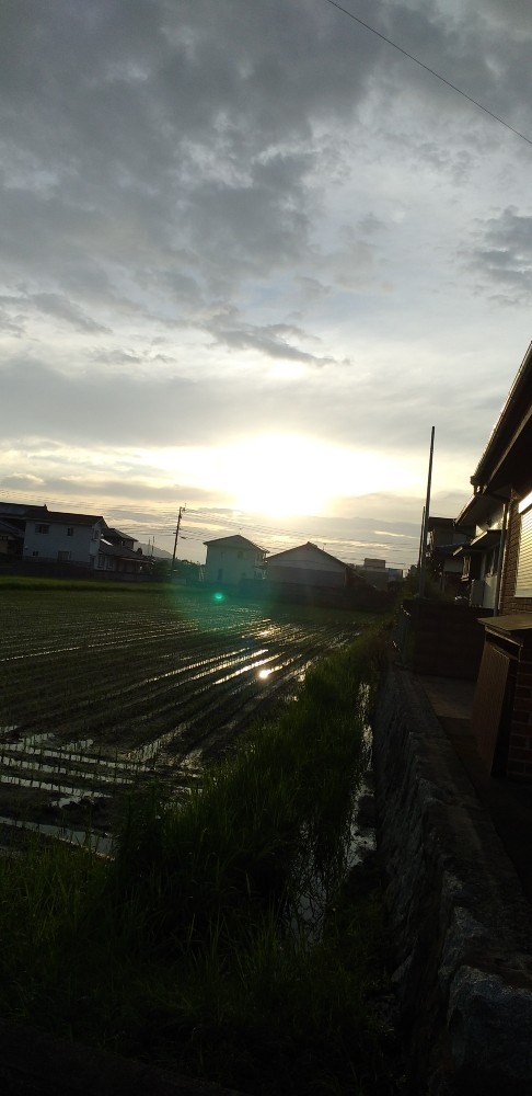 6/27　今朝の空