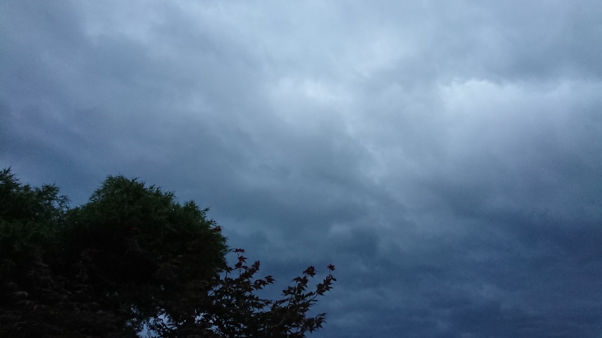 19時過ぎの空