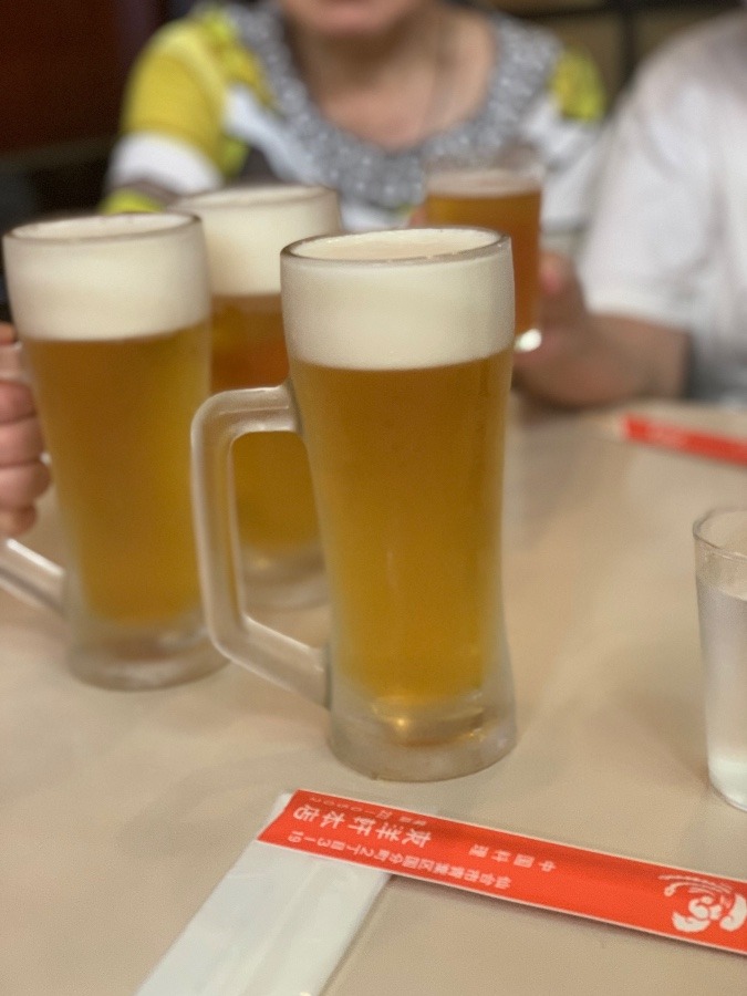 乾杯❗️今日もありがとう❗️