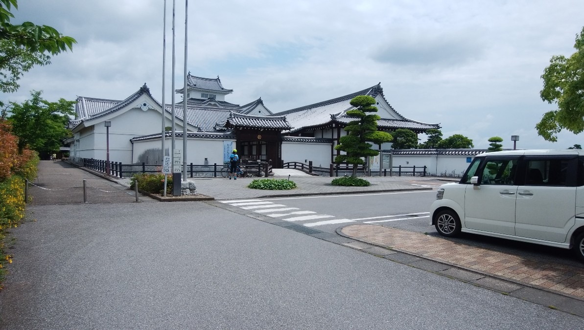 お城🏯の中庭です！