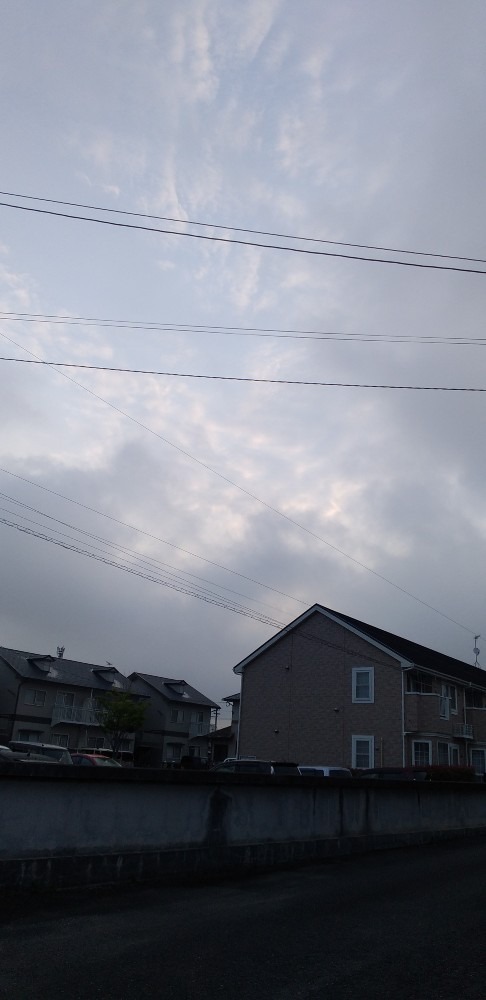6/17　今朝の空