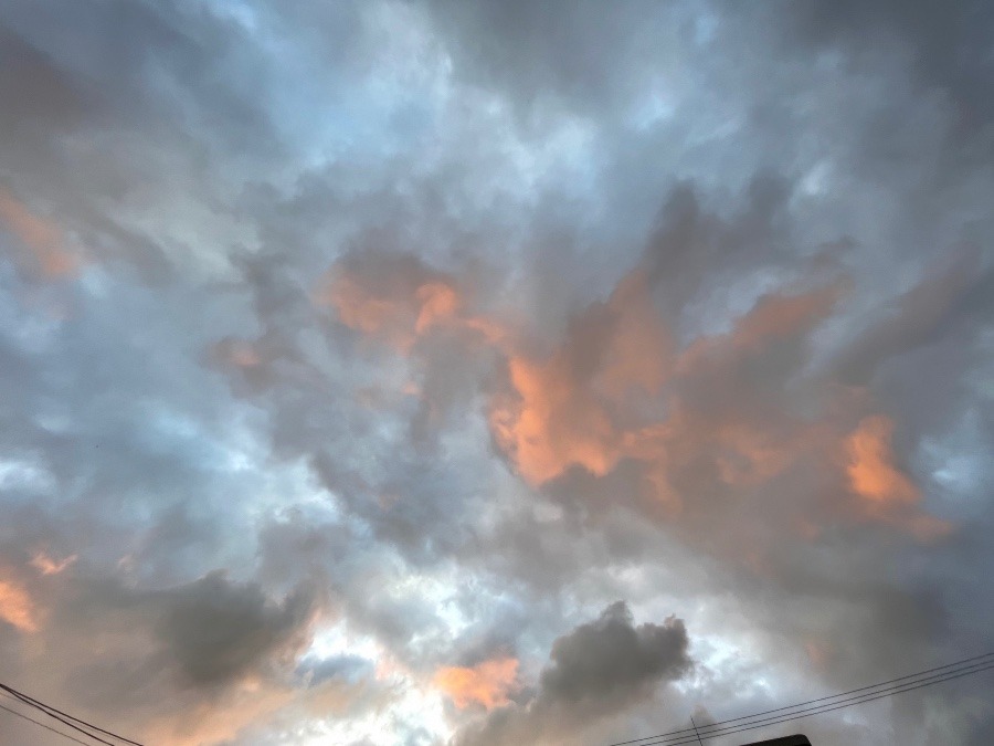 日の出時刻の空