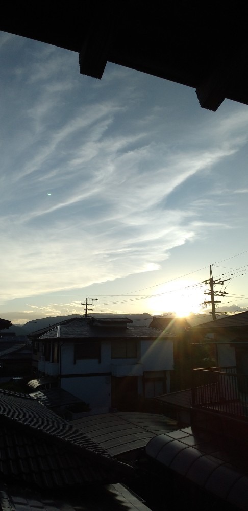 7/28　　夕空