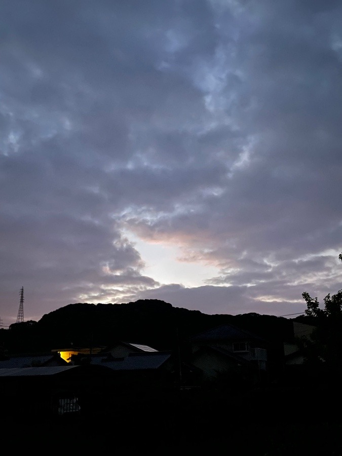 今の空✨