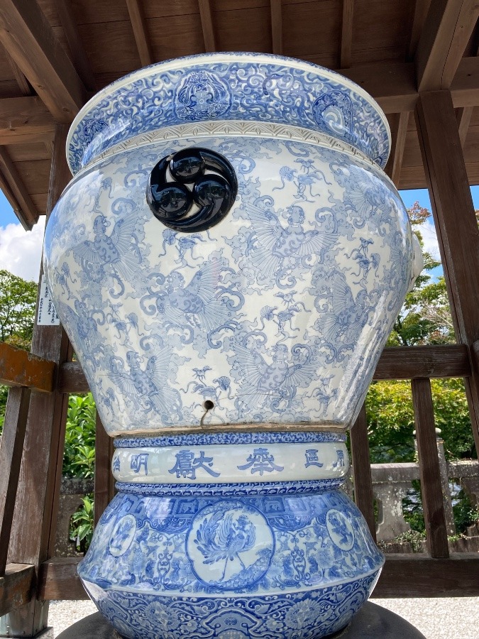 有田焼の壺