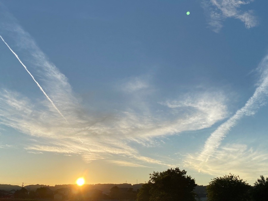 今朝の空②