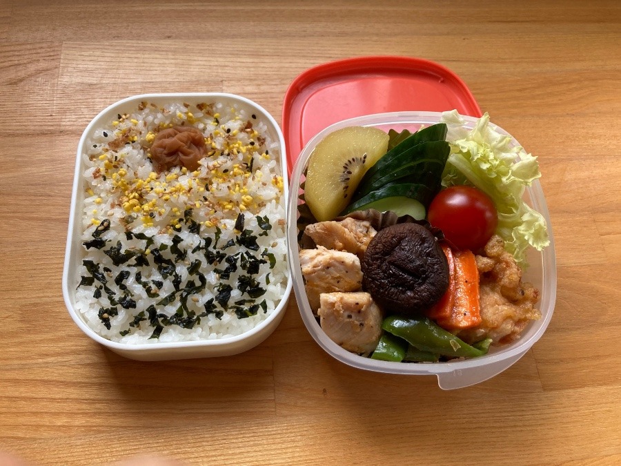 お弁当、出来上がり❣️